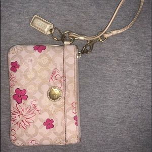 Coach wallet/clutch/ wristlet